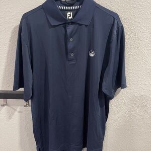 FootJoy Men's Navy Polo Shirt Medium